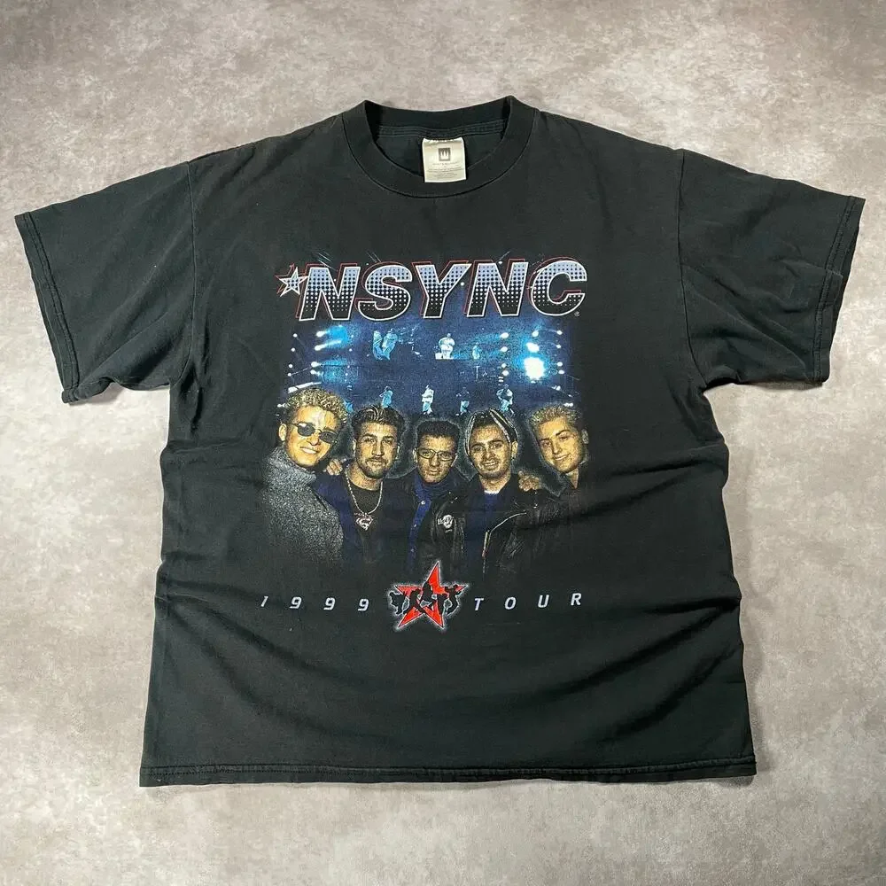 1999 Nsync Band Tour Rare Winterland Vintage T-shirt Large